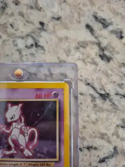 Pokemon TCG Mewtwo Holo Rare Base Set (1999) 10/102 WOTC Condition HP - Image 4