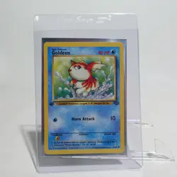 1st Edition Goldeen 53/64 Jungle Set - Common Pokemon Card - NM Mint Pack Fresh - Image 1
