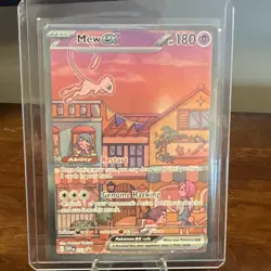 Pokemon TCG Mew ex Promo Full Art Holo Sv: Scarlet & Violet 053 - Image 1