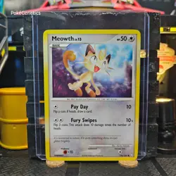 Meowth Legends Awakened Pokemon TCG 106/146 Diamond & Pearl Common - Image 1