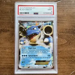 Blastoise EX 29/146 XY Ultra Rare Holo 2014 PSA 9 Pokemon TCG - Image 1
