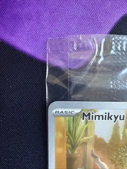 Mimikyu 075 Black Star ETB Promo Paldean Fates S&V Factory Sealed Pokemon TCG - Image 2
