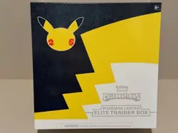 Pokemon Center Celebrations Elite Trainer Box ETB TCG 25th Anniversary Sealed - Image 1