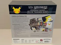 Pokemon Center Celebrations Elite Trainer Box ETB TCG 25th Anniversary Sealed - Image 3