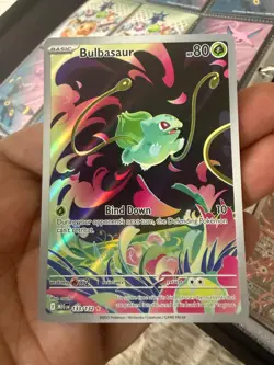 Bulbasaur 133/132 Me01: Mega Evolution Holo Pokemon TCG - Image 1