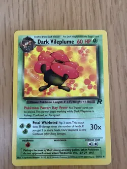 Dark Vileplume 30/82 Pokemon Team Rocket - Image 1