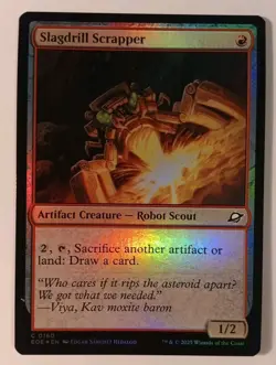 MTG - Slagdrill Scrapper (Foil) - Edge of Eternities NM/M Condition - Image 1