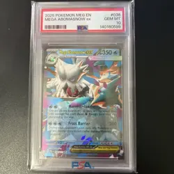 2025 Mega Evolutions Mega Abomasnow ex PSA 10 - Pokemon TCG - Image 1