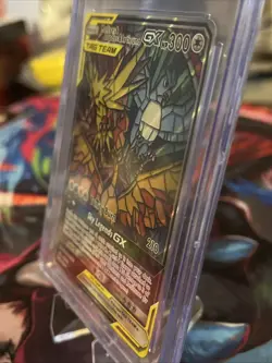 Pokemon TCG Moltres Zapdos Articuno GX SM210 Hidden Fate Promo CGC Gem Mint 10 - Image 2
