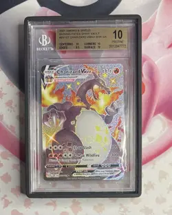 Charizard VMAX SV107/SV122 - Pokemon SWSH: Shining Fates BGS Pristine 10 - Image 1