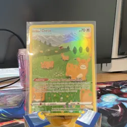 Pokemon TCG Ditto GG10/GG70 Full Art Holo Basic 70 HP Crown Zenith - Image 1