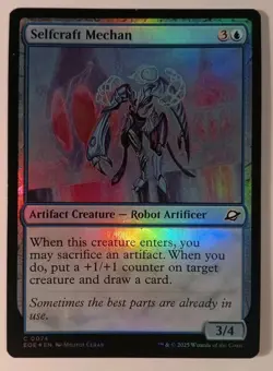 Selfcraft Mechan Foil Edge of Eternities MTG NM - Image 1