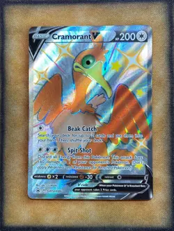 Pokemon Cramorant V SWSH086 Promo Shiny Holo Rare NM - Image 1