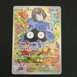 Pokemon TCG Erika’s Tangela 218/217 Ascended Heroes Illustration Rare - Image 1