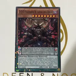 YuGiOh D/D/D Oblivion King Abyss Ragnarok SP17-EN029 1st Edition Starfoil Rare - Image 1