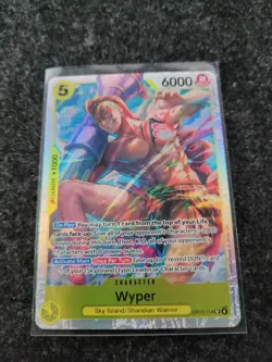 One Piece Adventure on Kami's Island Wyper OP15-114 Super Rare SR NM - Image 1