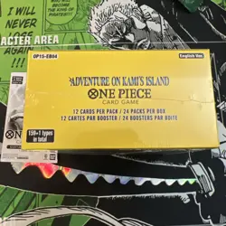 One Piece Adventure on Kami's Island Booster Box OP15-EB04 English NEW Sealed - Image 3