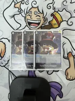 One Piece Card Tcg Tony Tony.Chopper (OP15-085) X 3 - Image 1