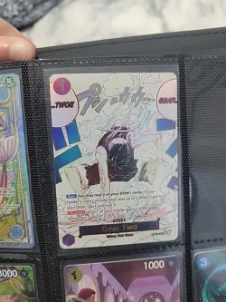 One Piece TCG OP11-080 Gear Two Alternative Art English Mint/Nm Condition - Image 1