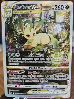Leafeon VSTAR Crown Zenith Galarian Gallery Ultra Rare Card GG35/GG70 - Image 1