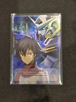 Setsuna F. Seiei and Exia Resource Promo Card Gundam TCG RP-022 Foil English - Image 1