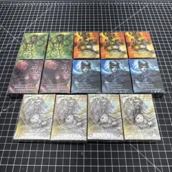 x14 30 Card Decks Magic the Gathering Planeswalker White Blue Black Red Green H2 - Image 1