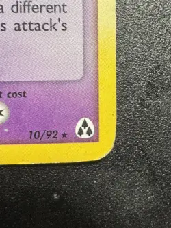 Pokemon Mew TCG Holo Rare Card Legend Maker Series 10/92 - Image 2