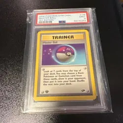 Pokemon Card Lot Snorlax Master Ball PSA 9 1st Edition 151 Gym Challenge Holo - Image 4