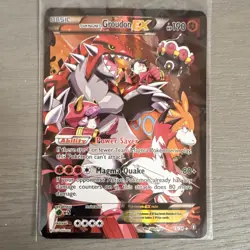 Pokemon Team Magma's Groudon EX Holo 15/34 Double Crisis Card - Image 1