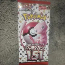 Pokemon Scarlet & Violet 151 Booster Pack 7 Cards Japanese Mew TCG - Image 1