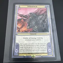 Magic the Gathering - Mishra - Vanguard Series #4- MTG Oversize Card - Image 1