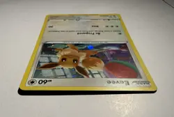 Pokemon TCG Eevee SWSH212 Black Star Promo Cosmo Holo Card - Image 2
