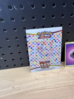 GameStop Promo Pokemon 151 Lenticular Card Counter Display Piece Scarlet Violet - Image 2