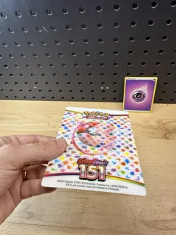 GameStop Promo Pokemon 151 Lenticular Card Counter Display Piece Scarlet Violet - Image 4