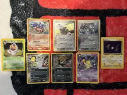 Pokemon TCG - Team Rocket TR Returns Delta Species Bundle - Holo Mix Cards LP+MP - Image 1