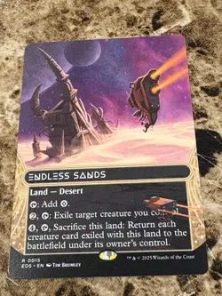 ENDLESS SANDS Magic the Gathering MTG Edge of Eternities Stellar Sights - Image 1