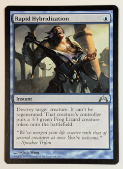MTG - 1x Rapid Hybridization - Gatecrash - Blue - Magic The Gathering - #44 - Image 1