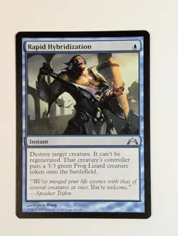 MTG - 1x Rapid Hybridization - Gatecrash - Blue - Magic The Gathering - #44 - Image 2