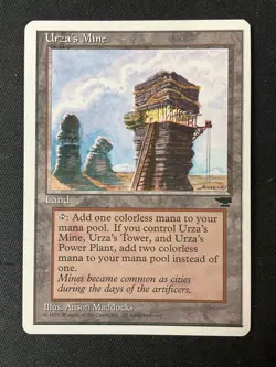 MTG Chronicles Urza's Mine (Tower) Land MP - Image 1