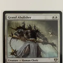 NMT MTG Grand Abolisher Commander Masters Regular White Human Cleric Creature - Image 2