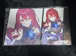 HoloLive EN Elizabeth Rose Rubber Playmat Unused YuGiOh MTG Pokemon Trading - Image 1