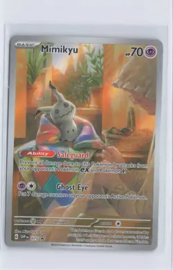 Mimikyu 075 Holo Promo Scarlet & Violet Promo Pokemon NM - Image 1
