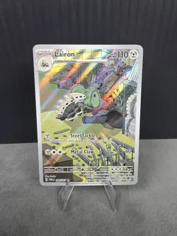 Lairon - 184/167 SV06: Twilight Masquerade Illustration Rare Pokemon TCG NM - Image 1