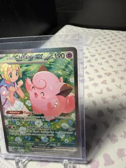 Lillie's Clefairy ex 184/159 Special Illustration Rare Journey Together Pokemon - Image 2