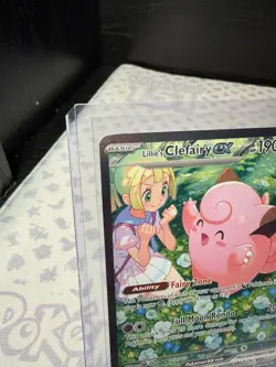 Lillie's Clefairy ex 184/159 Special Illustration Rare Journey Together Pokemon - Image 3