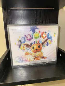 Pokemon Prismatic Evolutions Elite Trainer Box w/ Protective ETB case - Image 1