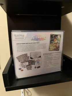 Pokemon Prismatic Evolutions Elite Trainer Box w/ Protective ETB case - Image 3