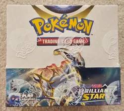 Pokemon Sword and Shield Brilliant Stars Booster Box Factory Sealed - Image 1