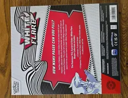 Pokemon Scarlet And Violet White Flare Binder Collection New Factory Sealed - Image 2