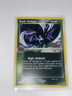 Dark Golbat 34/109 NM Reverse Holo STAMPED Team Rocket Returns 2004 Pokemon TCG - Image 1